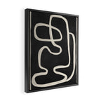 Abstract Lines 24 Framed Canvas Print Gallery Image 2
