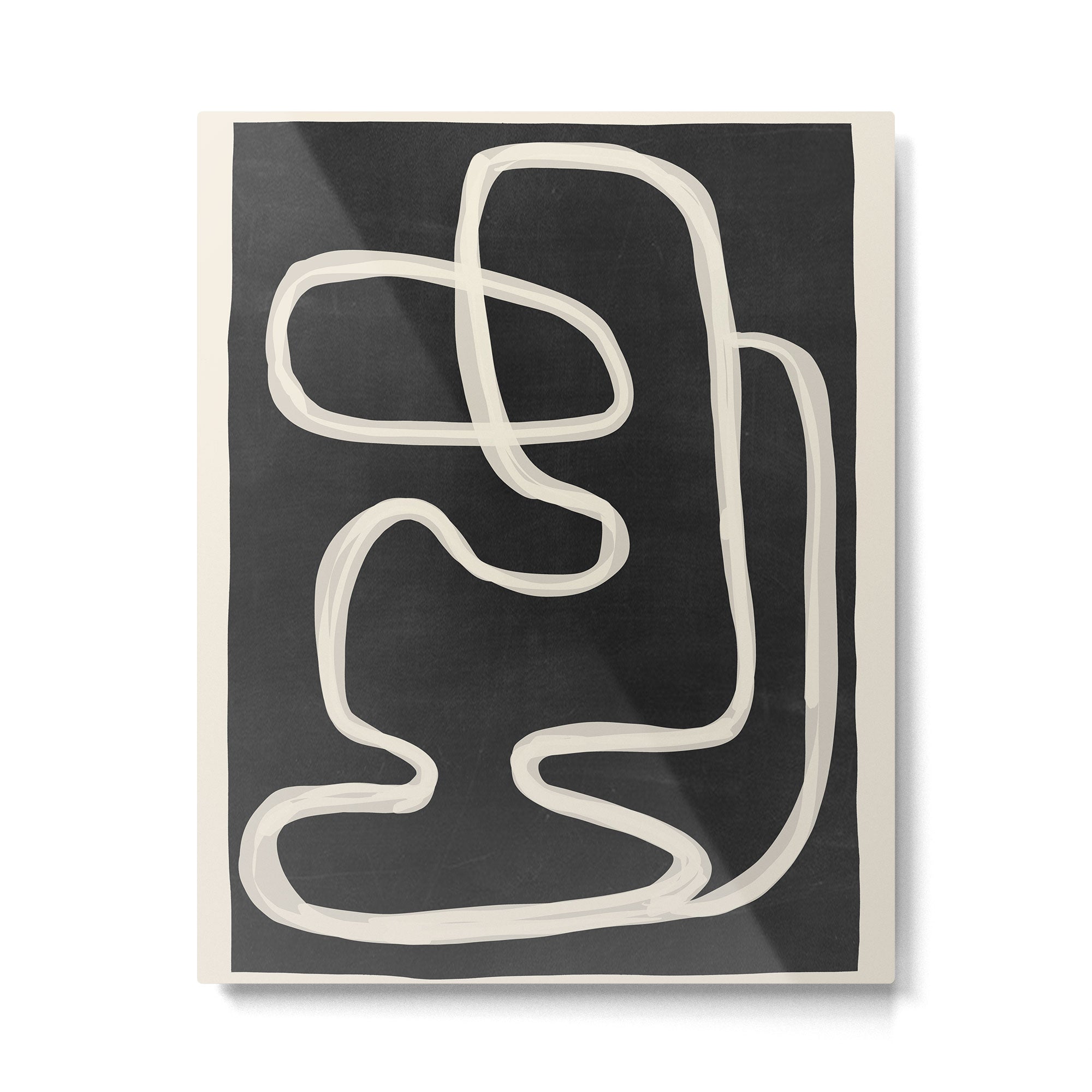 Abstract Lines 24 Metal Print Gallery Image 4