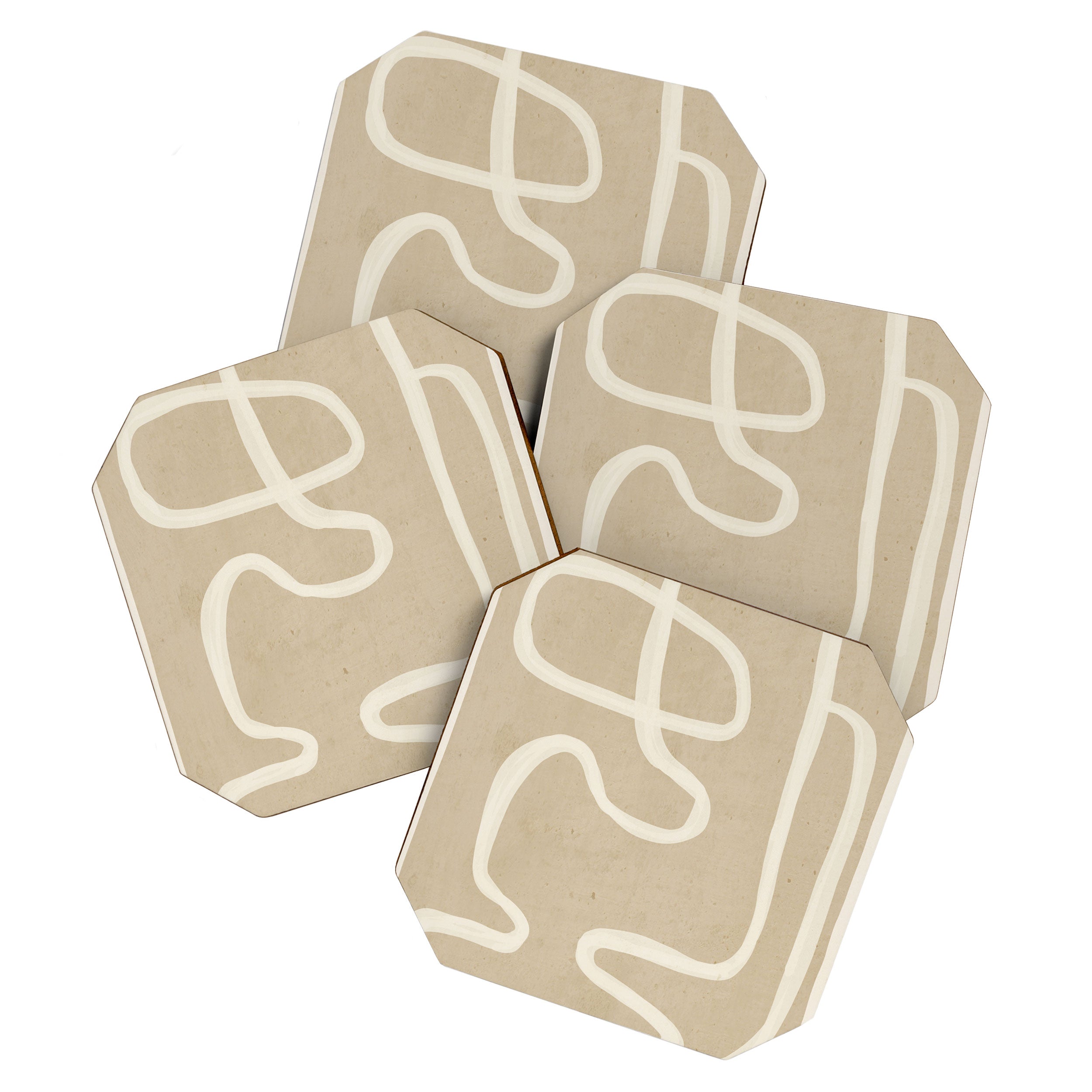 Abstract Lines 27 Coaster Gallery Image 1