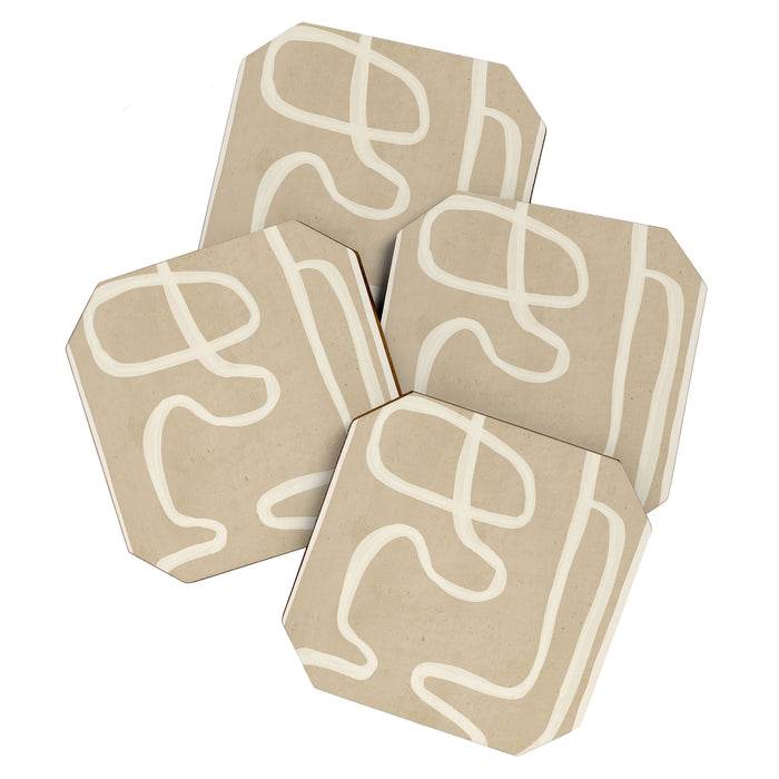 Abstract Lines 27 Coaster Gallery Image 1