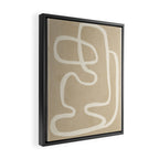 Abstract Lines 27 Framed Canvas Print Gallery Image 2