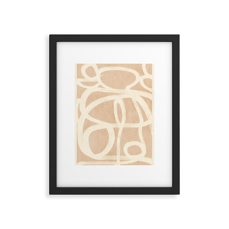 Abstract Lines 28 Framed Art Print Gallery Image 5