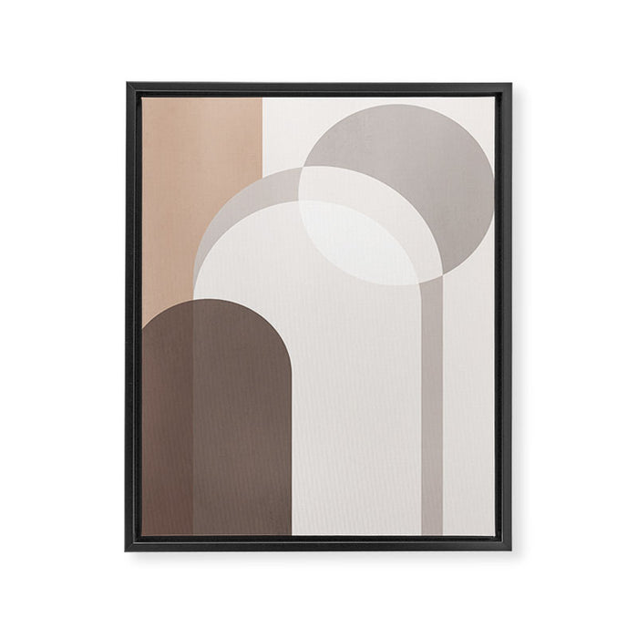 abstract minimal #1 Framed Canvas Print Gallery Image 1