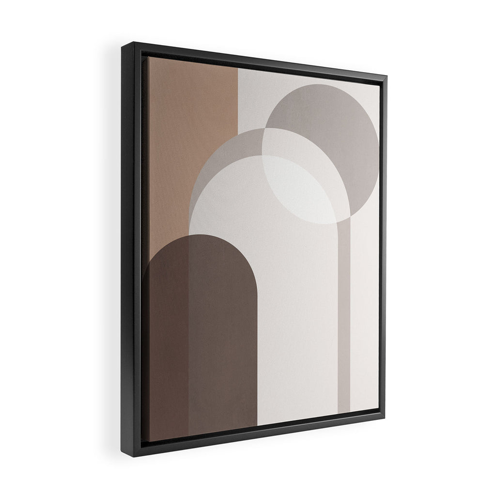 abstract minimal #1 Framed Canvas Print Gallery Image 2