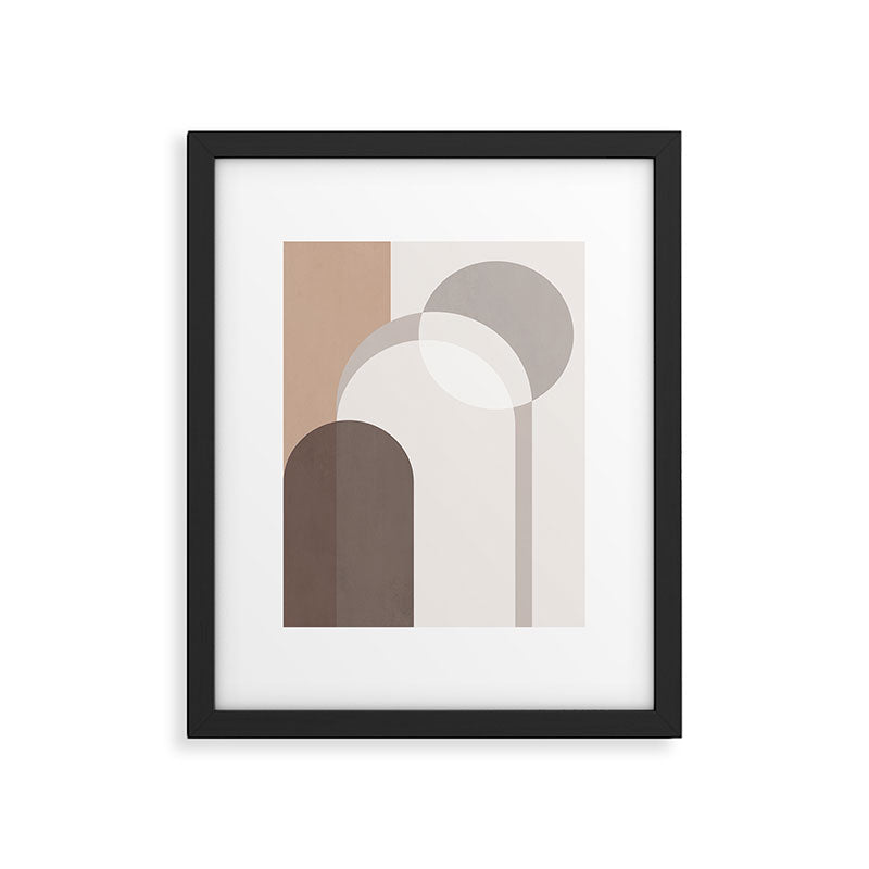 abstract minimal #1 Framed Art Print Gallery Image 5