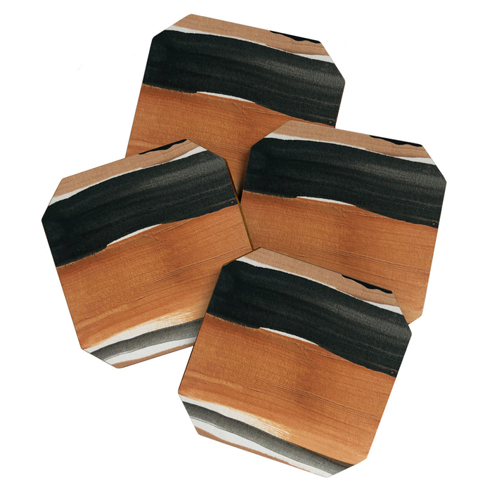 abstract minimal 12 Coaster Gallery Image 1