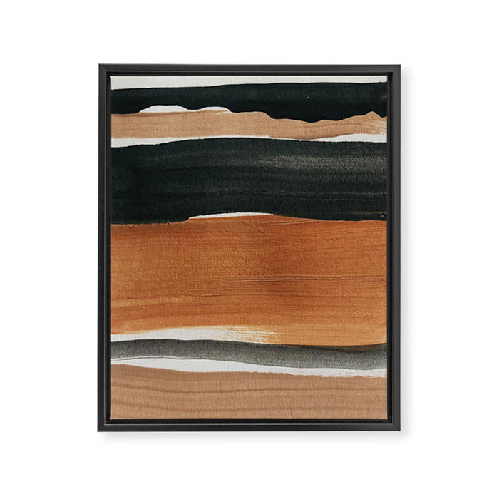 abstract minimal 12 Framed Canvas Print Gallery Image 1