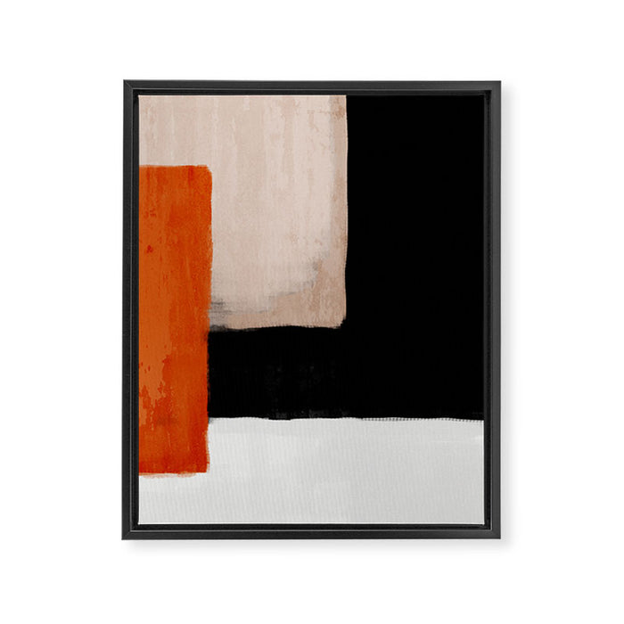 abstract minimal 14 Framed Canvas Print Gallery Image 1
