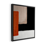abstract minimal 14 Framed Canvas Print Gallery Image 2