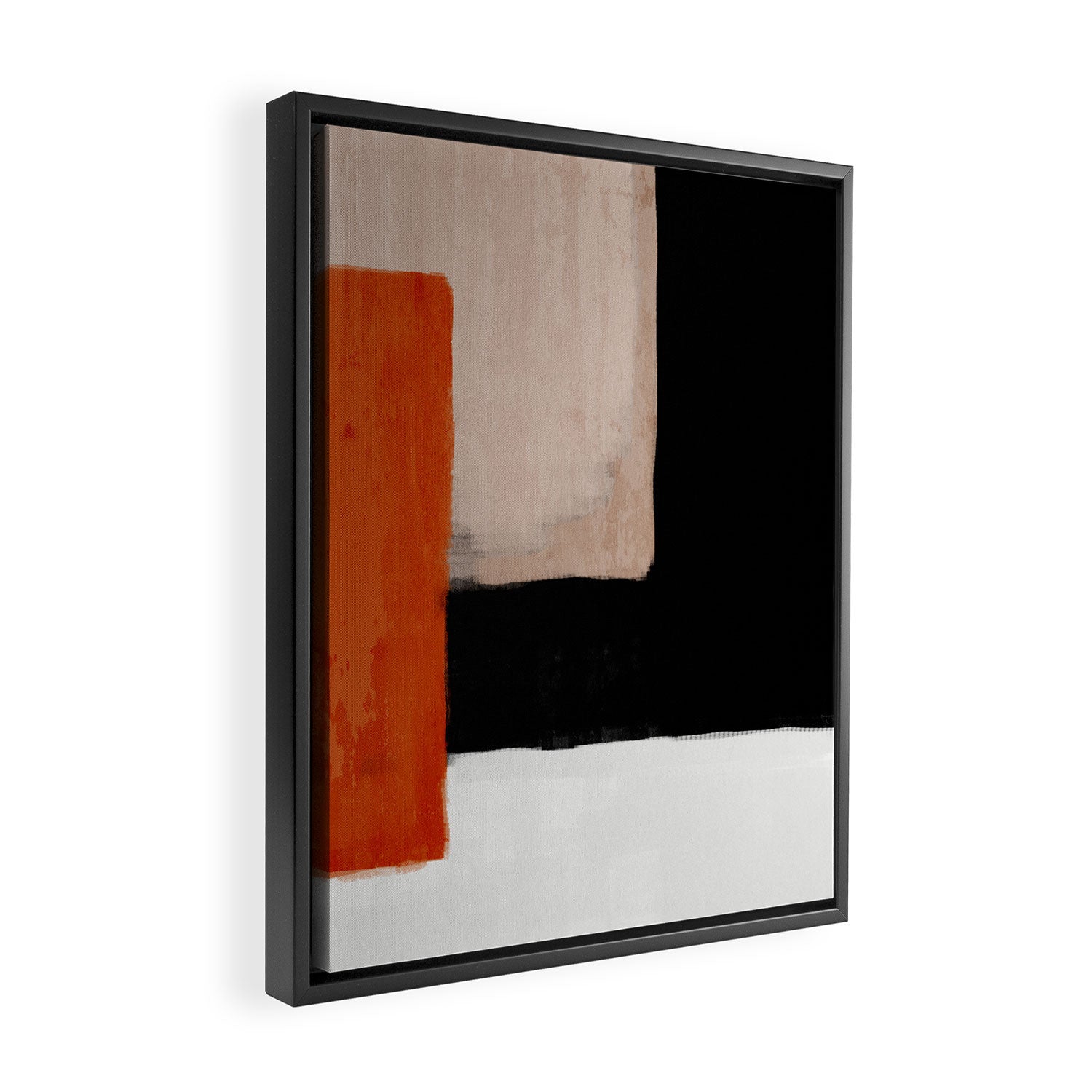 abstract minimal 14 Framed Canvas Print Gallery Image 2