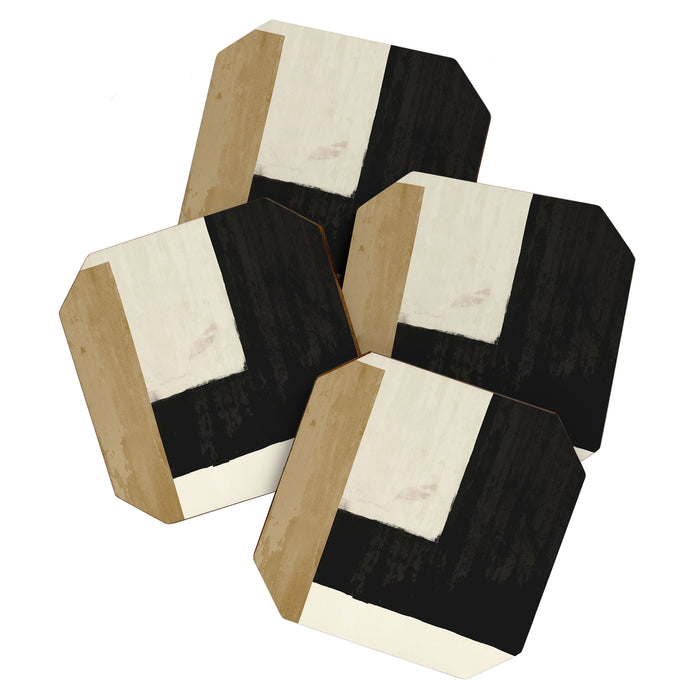 abstract minimal 14/1 Coaster Gallery Image 1