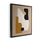 abstract minimal 16 Framed Canvas Print Gallery Image 2