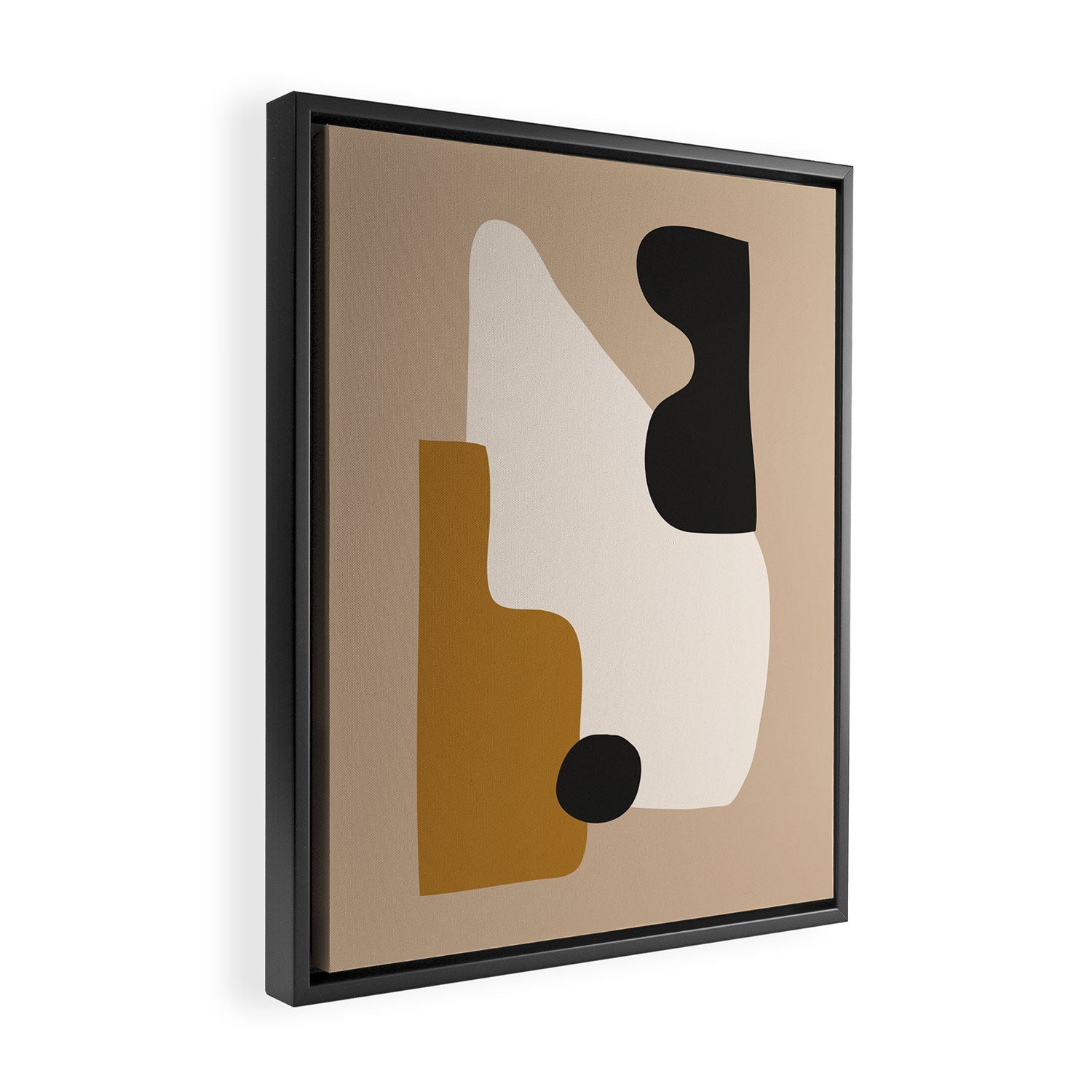 abstract minimal 16 Framed Canvas Print Gallery Image 2