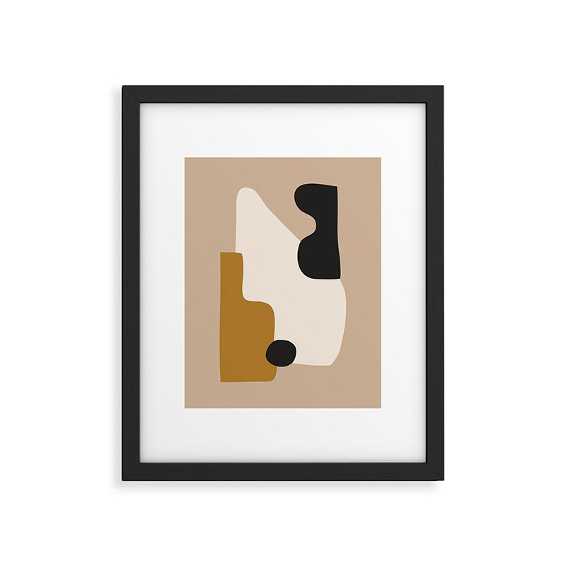 abstract minimal 16 Framed Art Print Gallery Image 5