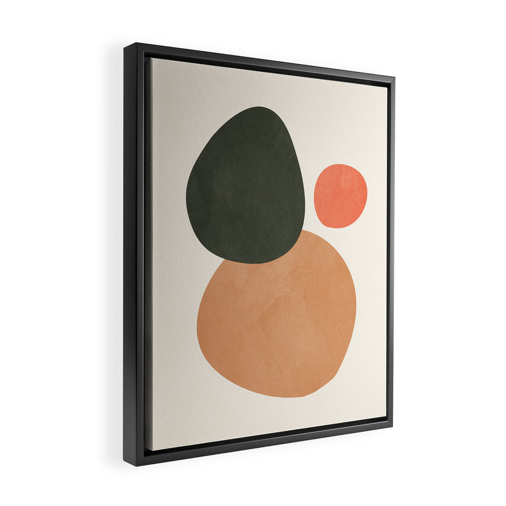 abstract minimal 21 Framed Canvas Print Gallery Image 2