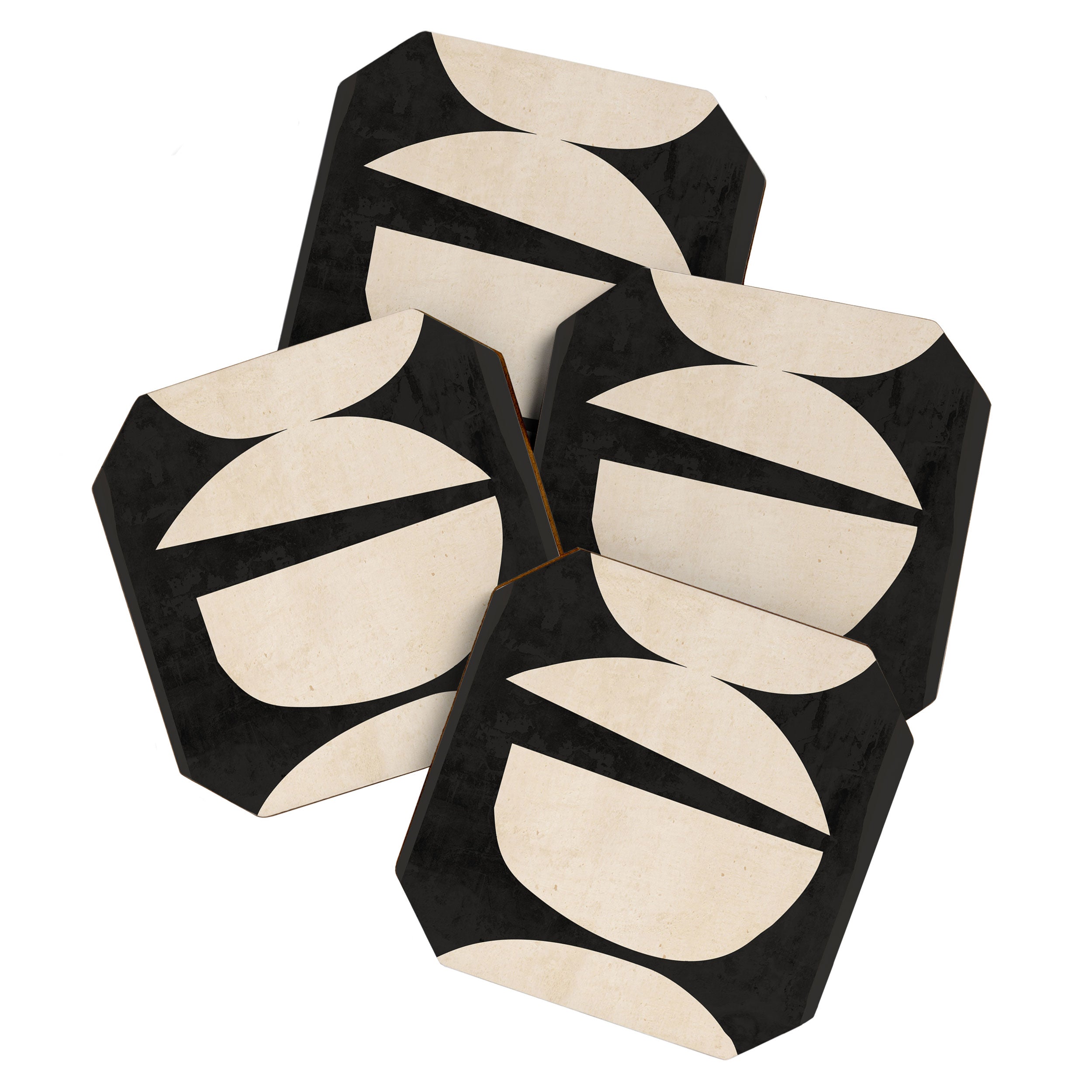 abstract minimal 23-1 Coaster Gallery Image 1