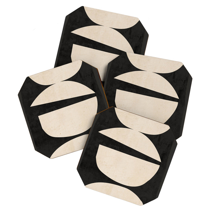 abstract minimal 23-1 Coaster Gallery Image 1