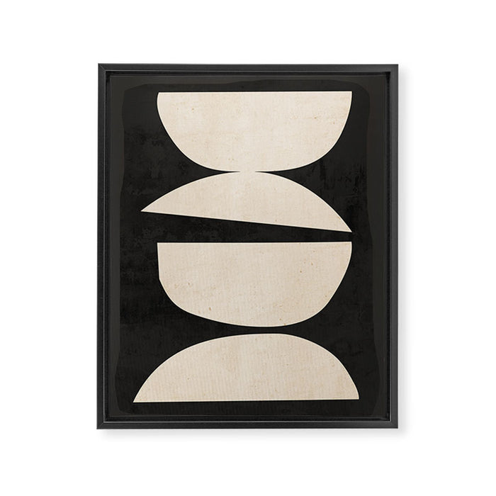 abstract minimal 23-1 Framed Canvas Print Gallery Image 1
