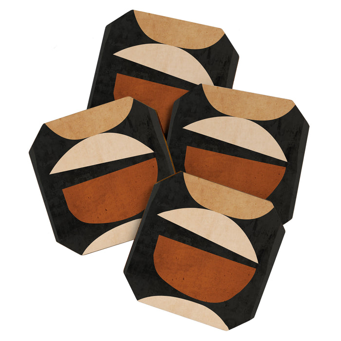 abstract minimal 23/3 Coaster Gallery Image 1