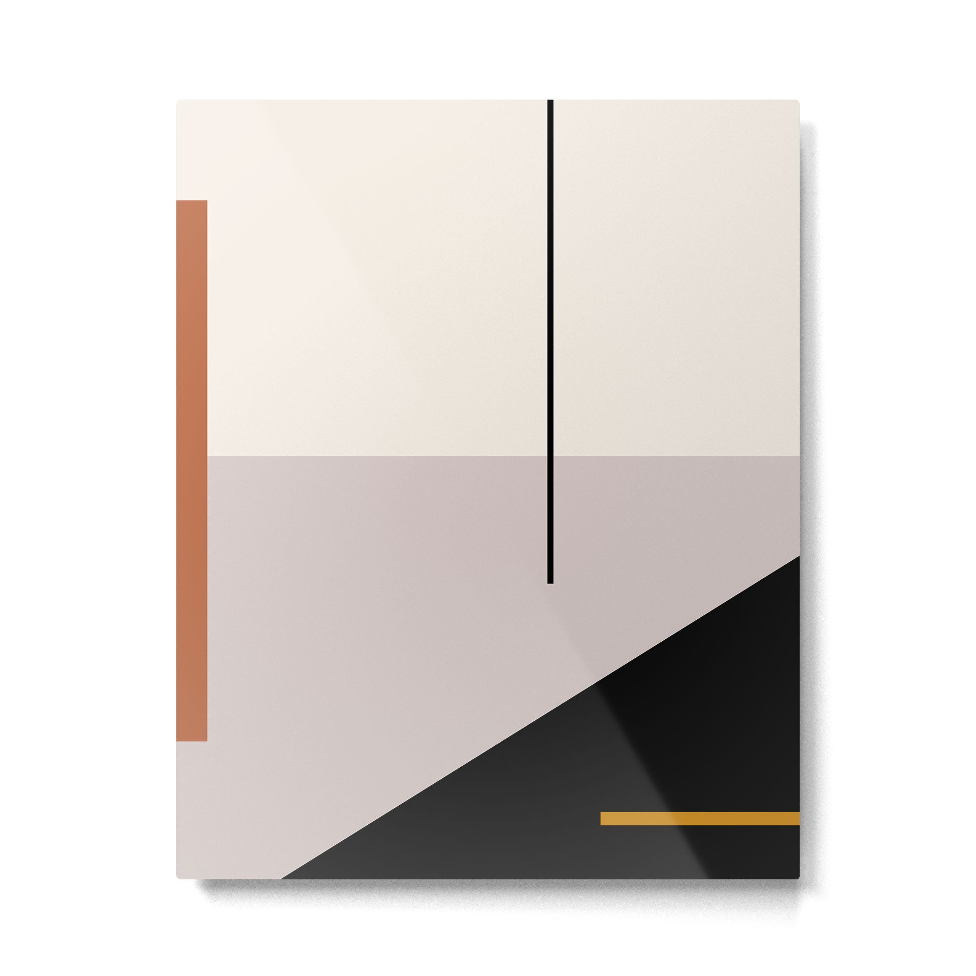abstract minimal 28 Metal Print Gallery Image 4