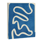 abstract minimal 31 Blue Canvas Print Gallery Image 6