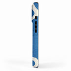 abstract minimal 31 Blue iPhone Case Gallery Image 2