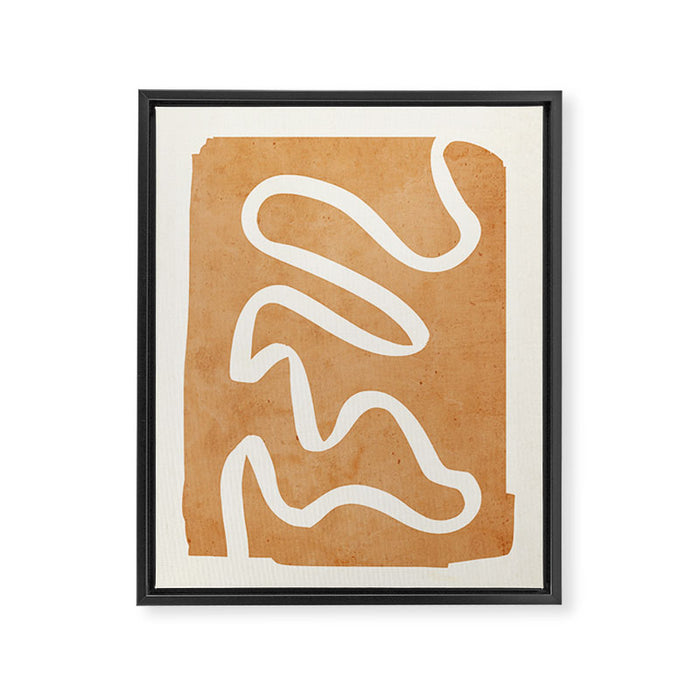 abstract minimal 31 Framed Canvas Print Gallery Image 1