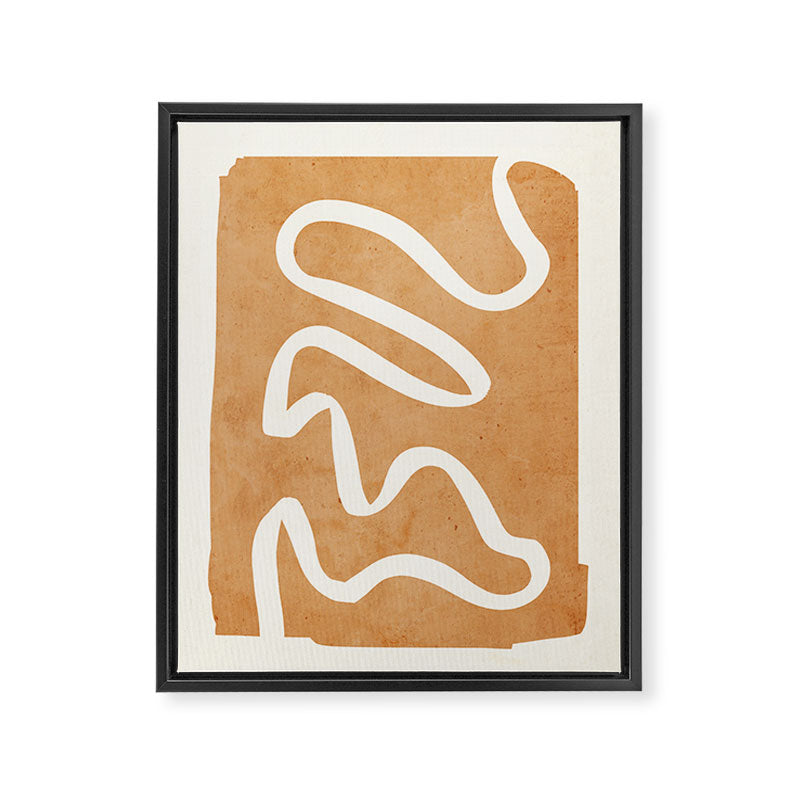 abstract minimal 31 Framed Canvas Print Gallery Image 6