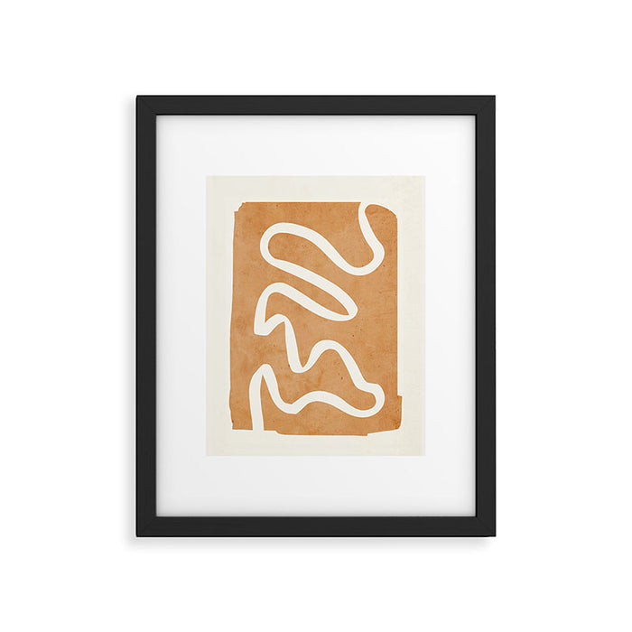 abstract minimal 31 Framed Art Print Gallery Image 1