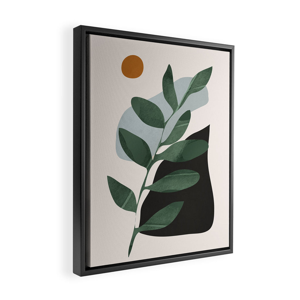 abstract minimal 33/3 Framed Canvas Print Gallery Image 2