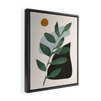 abstract minimal 33/3 Framed Canvas Print Gallery Image 2