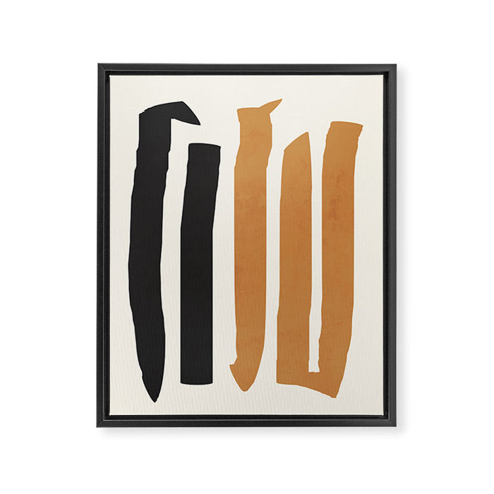 abstract minimal 54 Framed Canvas Print Gallery Image 1