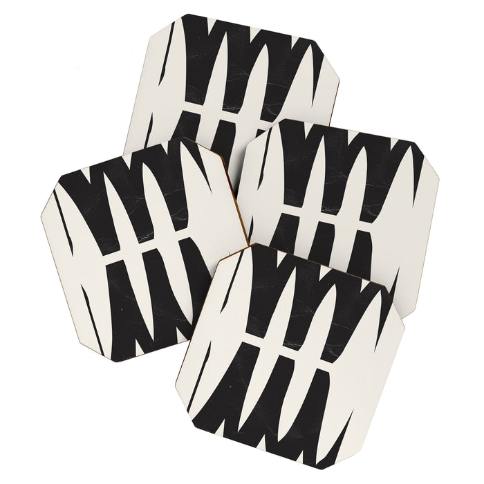 abstract minimal 56 Coaster Gallery Image 1