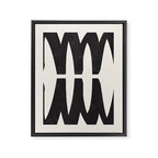 abstract minimal 56 Framed Canvas Print Gallery Image 6