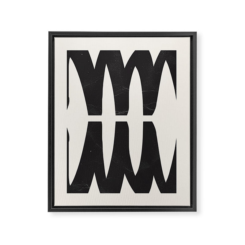 abstract minimal 56 Framed Canvas Print Gallery Image 6