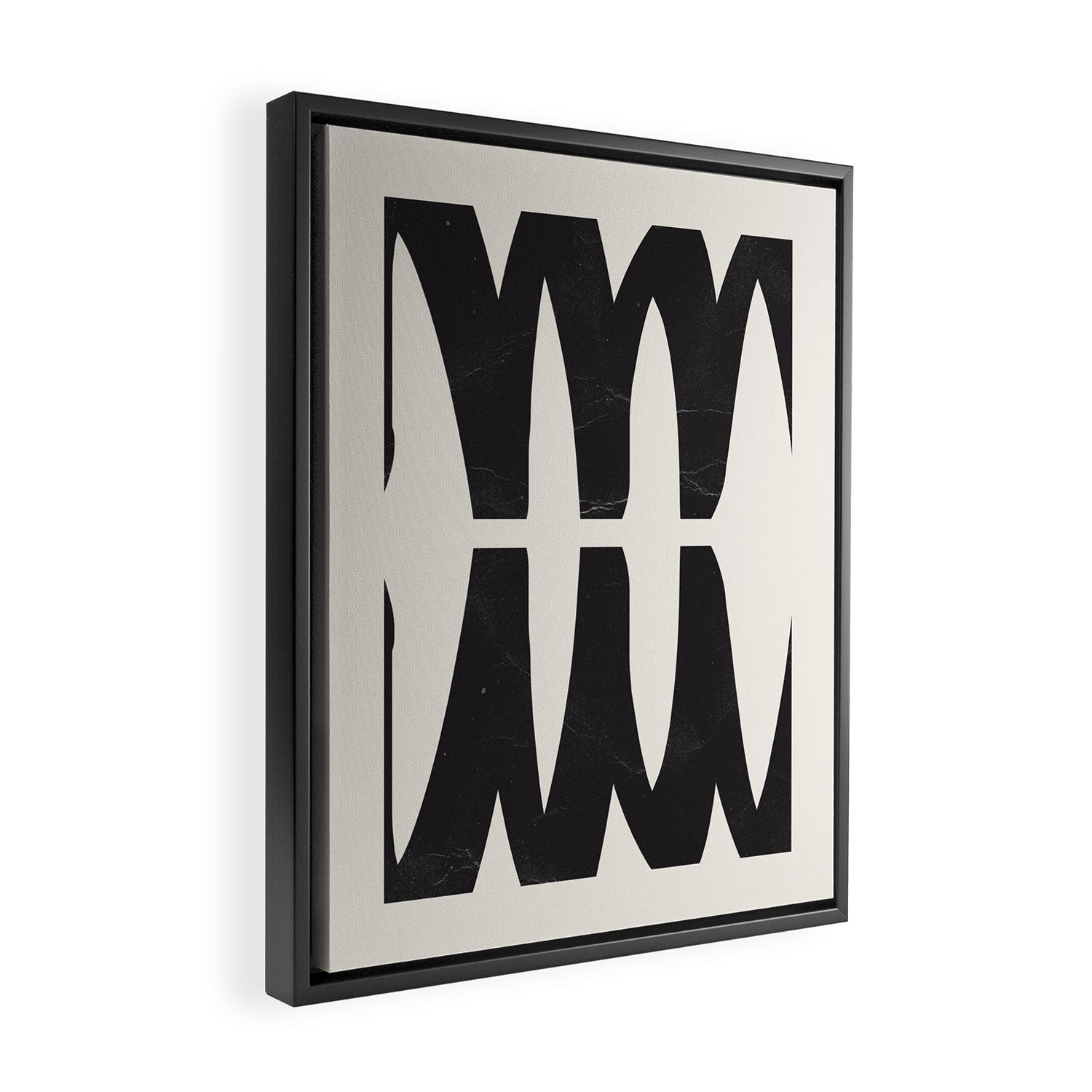 abstract minimal 56 Framed Canvas Print Gallery Image 2