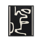 abstract minimal 56 Framed Canvas Print Gallery Image 6