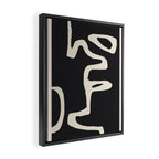 abstract minimal 56 Framed Canvas Print Gallery Image 2