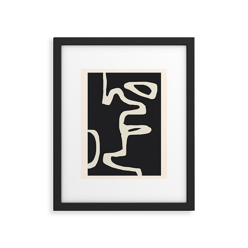 abstract minimal 56 Framed Art Print Gallery Image 5