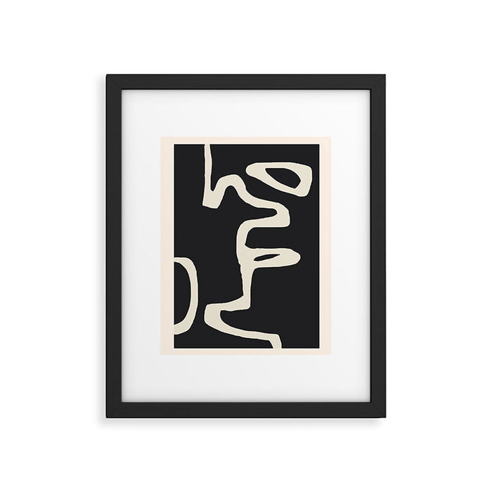 abstract minimal 56 Framed Art Print Gallery Image 1