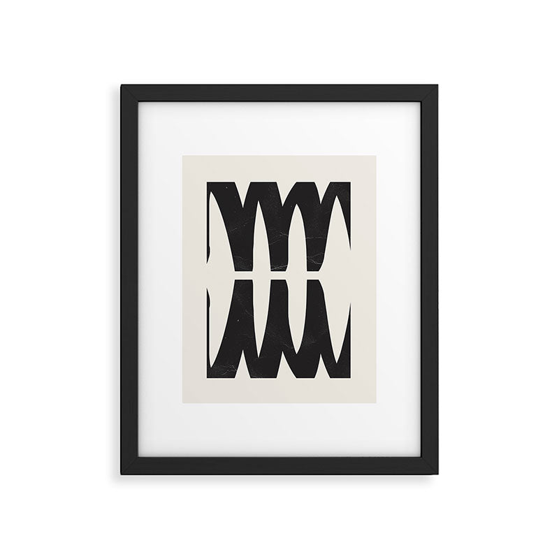 abstract minimal 56 Framed Art Print Gallery Image 5