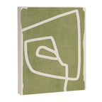 abstract minimal 57 Green Canvas Print Gallery Image 6