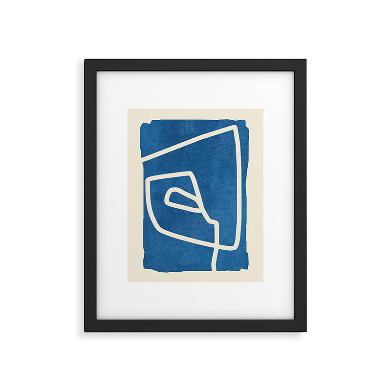 abstract minimal 57 Framed Art Print Gallery Image 4