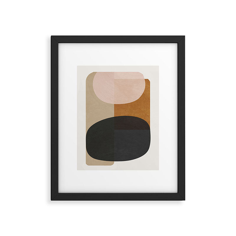 abstract minimal 59 Framed Art Print Gallery Image 5