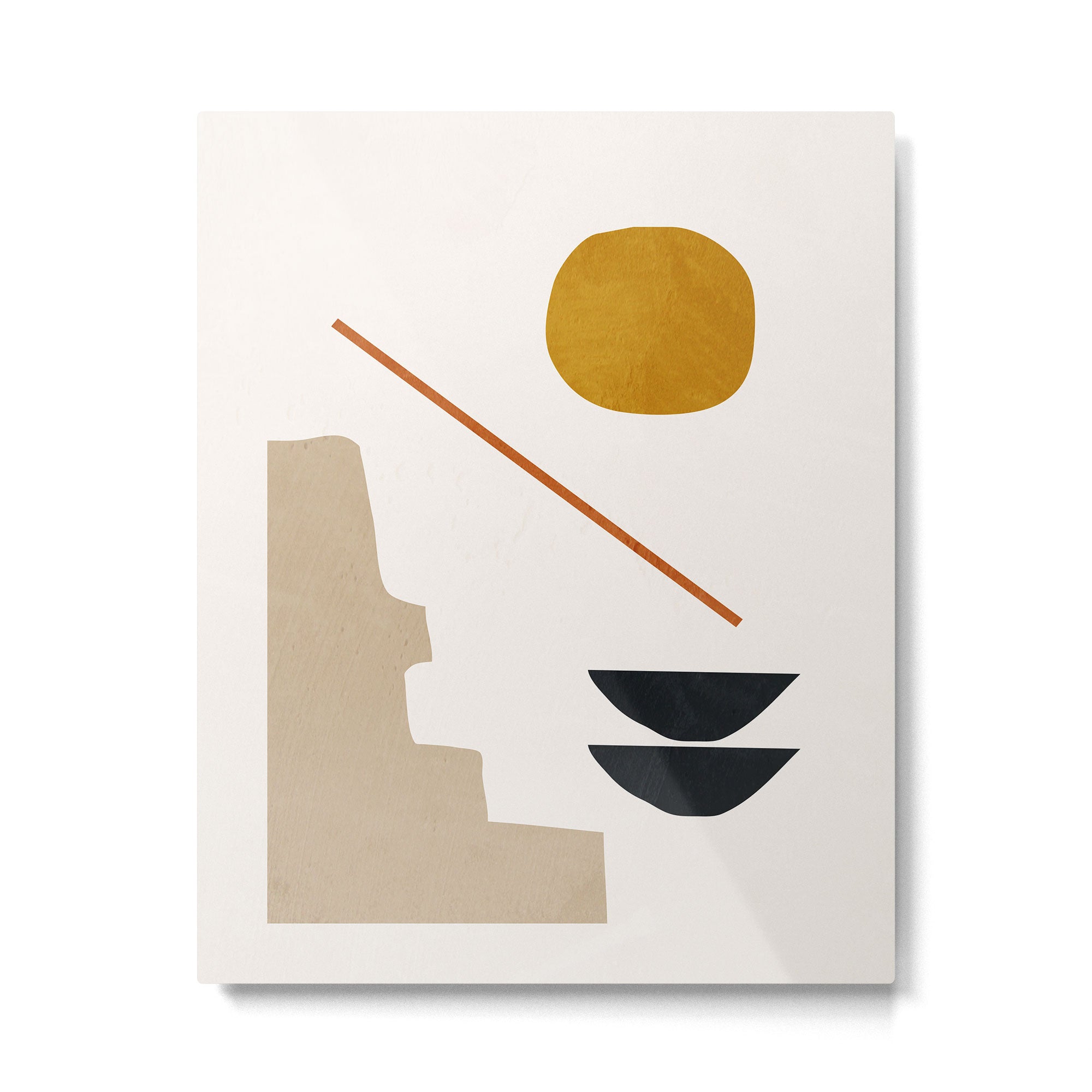 abstract minimal 6 Metal Print Gallery Image 4