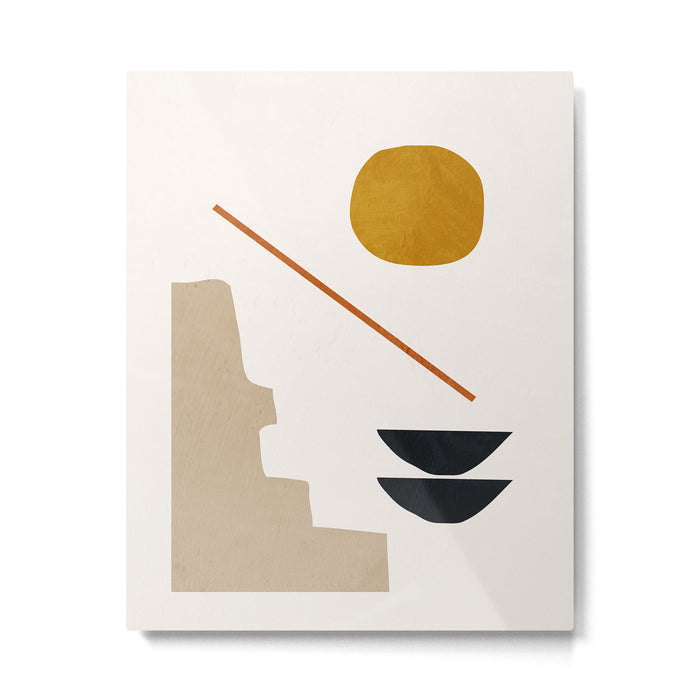 abstract minimal 6 Metal Print Gallery Image 1