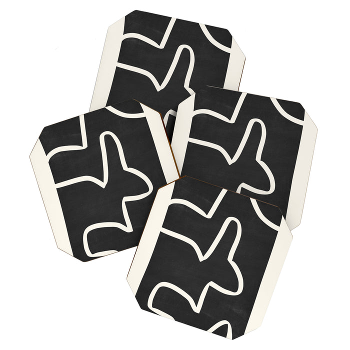 abstract minimal 61 Coaster Gallery Image 1