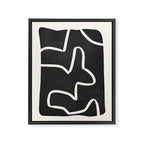 abstract minimal 61 Framed Canvas Print Gallery Image 6