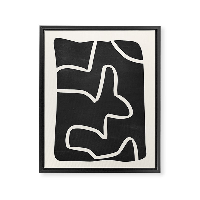abstract minimal 61 Framed Canvas Print Gallery Image 6