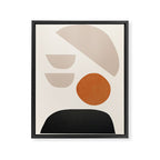 abstract minimal 62 Framed Canvas Print Gallery Image 6